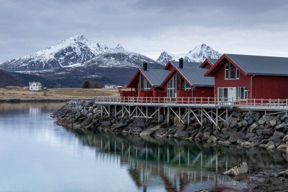 Gravdal dans les îles Lofoten
