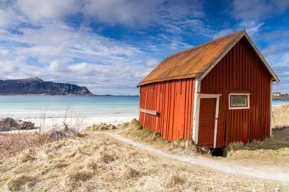 Plage de Ramberg (Iles Lofoten - Norvège)
