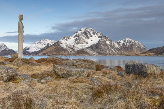 Gravdal dans les îles Lofoten