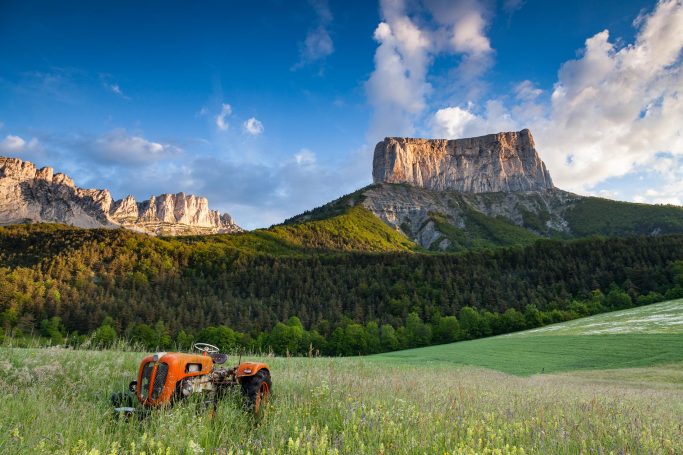 Le tracteur du Mont Aiguille