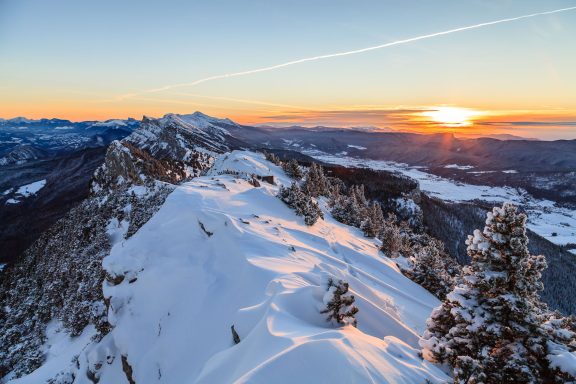 Coucher de Soleil depuis le Moucherotte